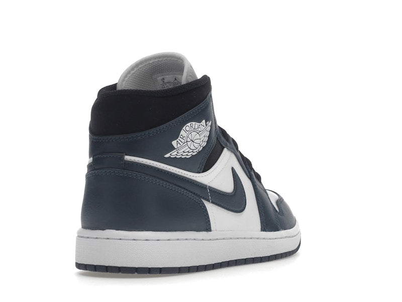 Air Jordan 1 Mid Dark Teal - Armory Navy/White-Black - 554724-411 - 30