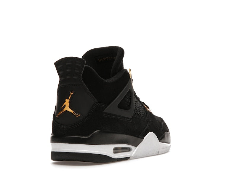 Air Jordan 4 Retro Royalty - Black/Metallic Gold-White - 308497-032 - 30