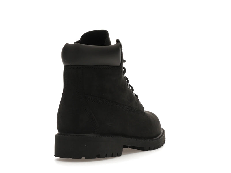 Timberland 6 Inch Premium Boot Black (GS) - Black Nubuck - TB012907-001 - 30