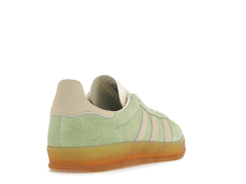adidas Gazelle Indoor Semi Green Spark (Women's) - Semi Green Spark/Almost Yellow/Cream White - IE2948 - 30
