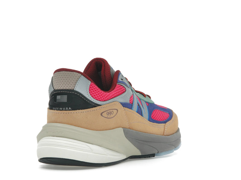 New Balance 990v6 Miusa Action Bronson Ainozama - Beige/Purple/Pink - U990AT6 - 30