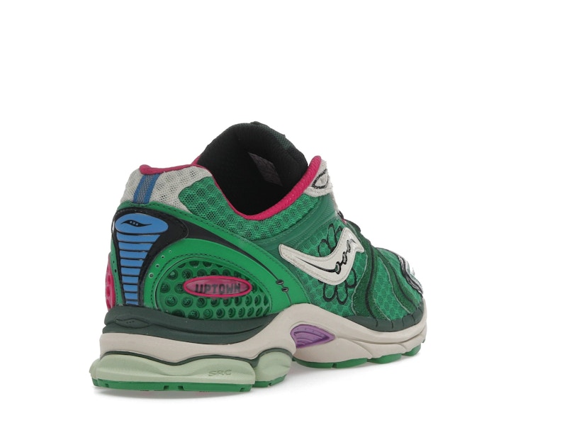 Saucony Progrid Triumph 4 Jae Tips Flowers Grow Uptown Sugar Maple - Green/Pink/Multi-Color - S70966-4 - 30
