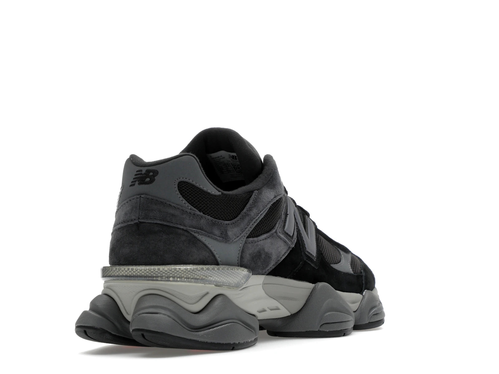 New Balance 9060 Black Castlerock Grey - Black/Castlerock - U9060BLK - 30