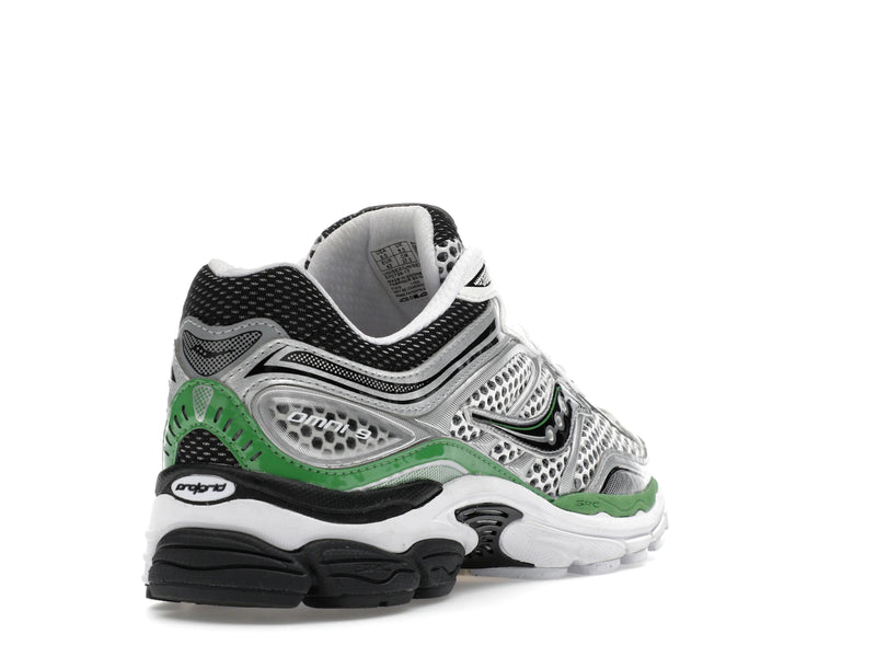 Saucony Progrid Omni 9 White Black Silver Green - Silver/Green - S70739-17 - 30