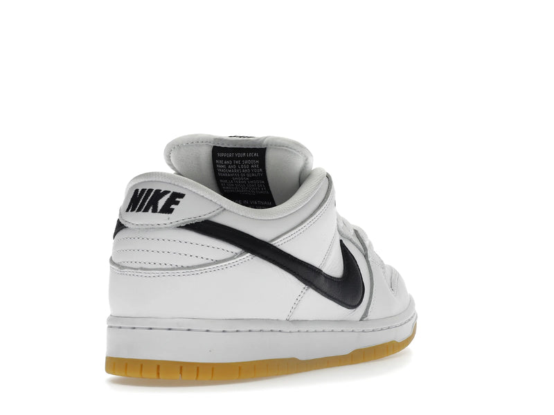 Nike SB Dunk Low Pro White Gum - White/Black/White/Gum Light Brown - CD2563-101 - 30