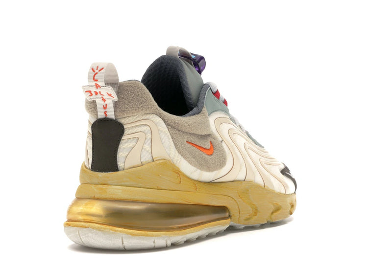 Nike Air Max 270 React Travis Scott - Light Cream/Dark Hazel-Mica Green-Starfish - CT2864-200 - 30