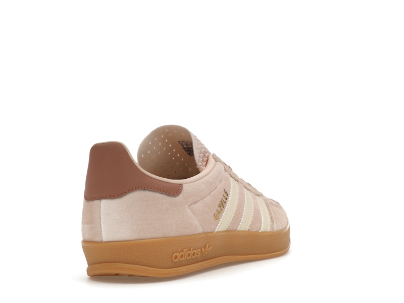 adidas Gazelle Indoor Wonder Quartz Velvet (Women's) - Wonder Quartz/Warm Clay/Gum - JR0232 - 30