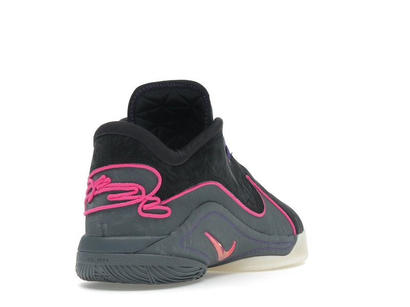 Nike LeBron 22 Blacklight - Black/Laser Fuchsia/Dark Grey/Field Purple/Guava Ice/Vapor Green - FZ1094-001 - 30