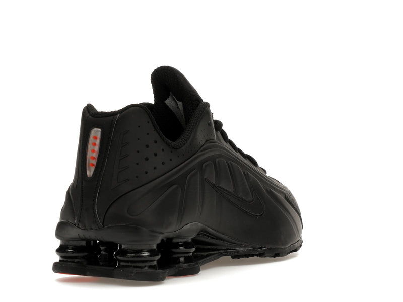 Nike Shox R4 Black (W) - Black/Black-Max Orange - AR3565-004 - 30