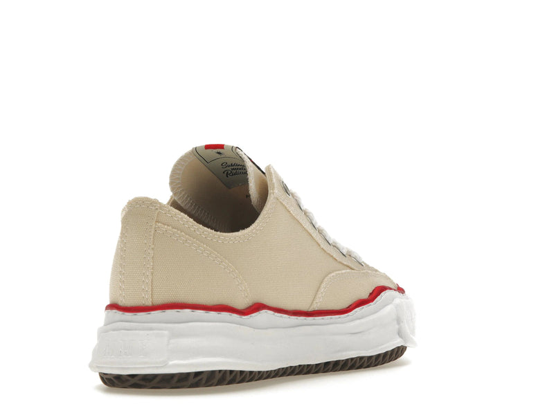 Mihara Yasuhiro Peterson OG Sole Canvas Low Natural - Natural/White - A04FW729 - 30