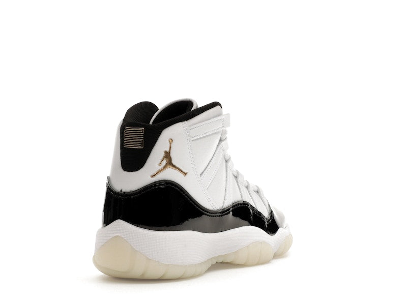 Air Jordan 11 Retro Dmp Defining Moments (2023) (GS) - Black/White/Metallic Gold - 378038-170 - 30