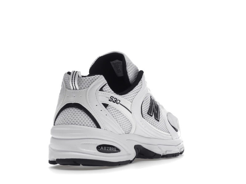 New Balance 530 White Black Details - White/Black - MR530EWB - 30
