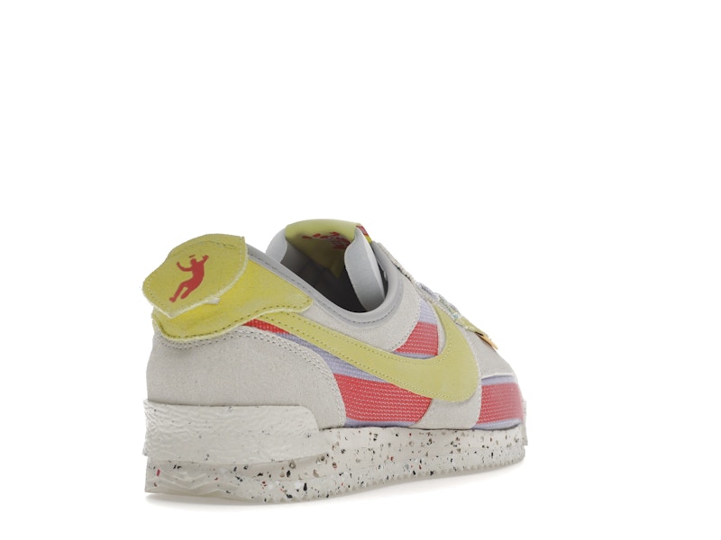 Nike Cortez Union Lemon Frost - Sail/Lemon Frost/Light Violet - DR1413-100 - 30