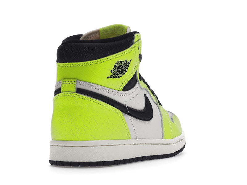Air Jordan 1 Retro High OG Visionaire - Volt/Black/Sail - 555088-702 - 30