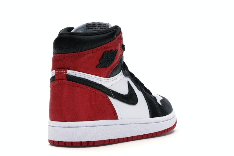 Air Jordan 1 Retro High Satin Black Toe (W) - Black/White-University Red - CD0461-016 - 30