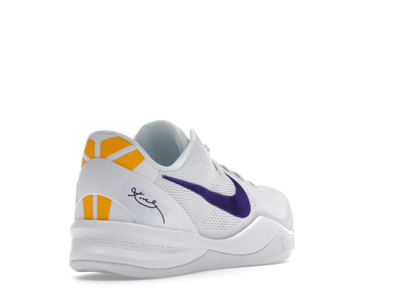 Nike Kobe 8 Protro Lakers Home - White/Court Purple/University Gold - HF9550-100 - 30