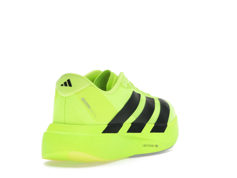 Adidas Adizero Evo SL Lucid Lemon - Lucid Lemon/Core Black/Metallic Silver - JR3416 - 30
