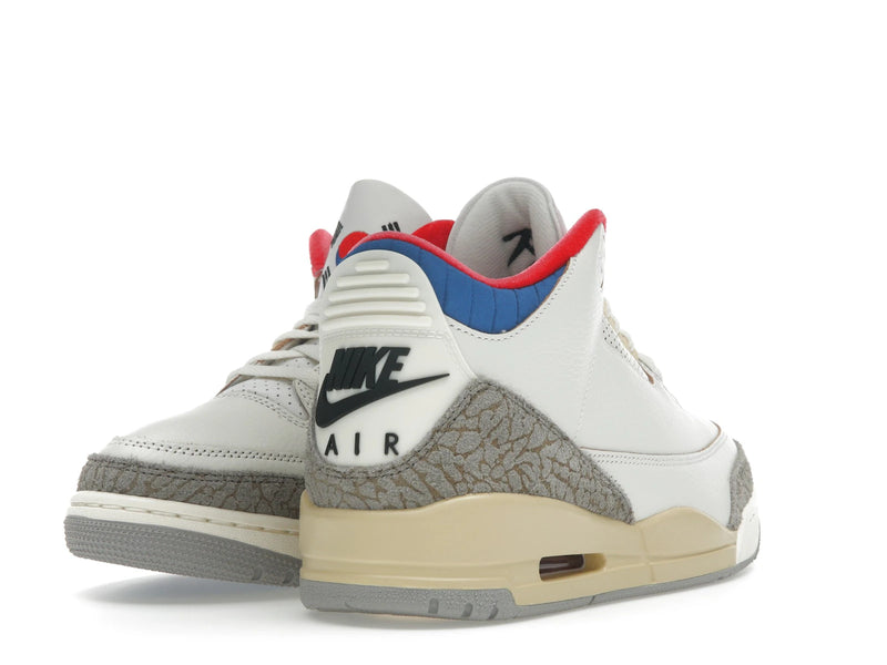 Air Jordan 3 Retro Seoul 20 - White/Black/Sport Royal/Challenge Red/Pale Vanilla/College Grey - IB1482-100 - 30
