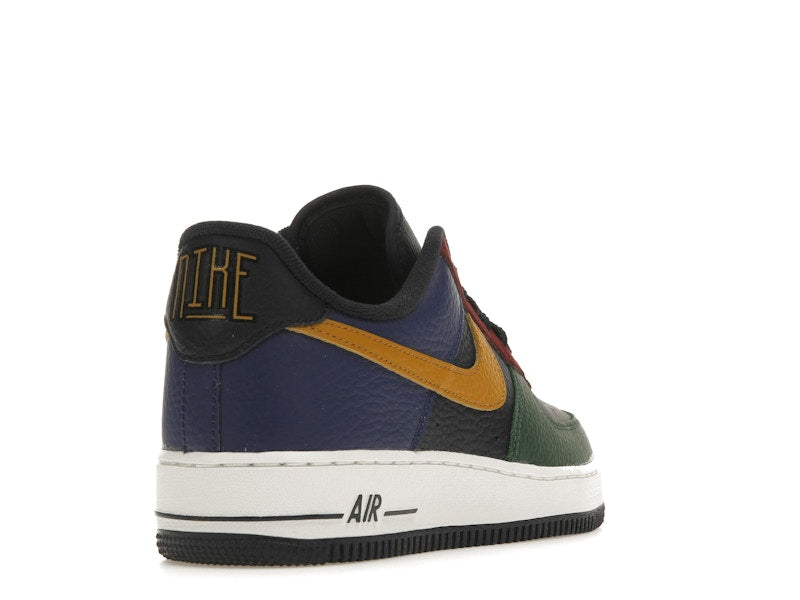 Nike Air Force 1 Low '07 LX Command Force Obsidian Gorge Green (Women's) - Gorge Green/Gold Suede/Obsidian - DR0148-300 - 30