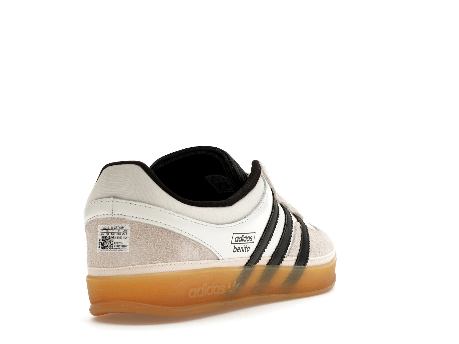 Adidas Gazelle Indoor Bad Bunny - Off White/Black/Gum - IF9735 - 30
