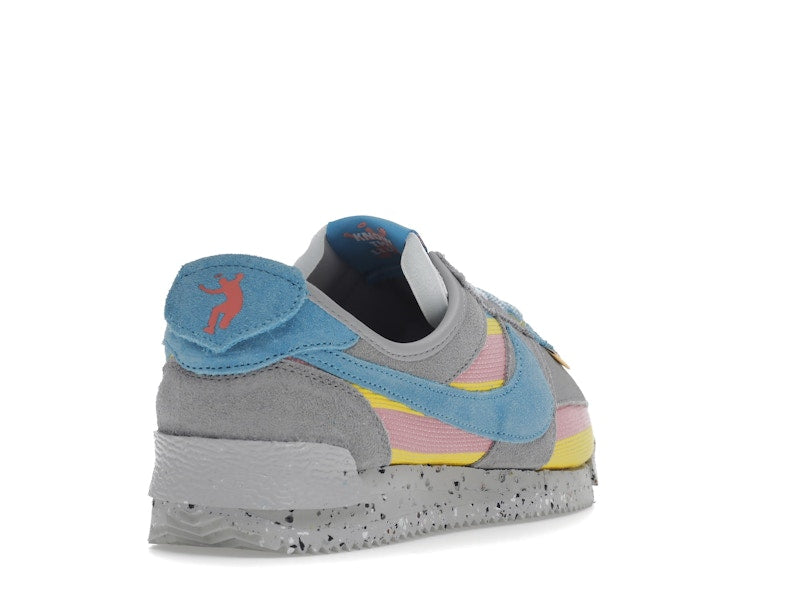 Nike Cortez Union Grey Blue - Grey/Blue/Pink/Yellow - DR1413-002 - 30