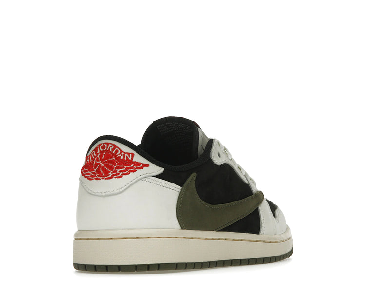 Air Jordan 1 Retro Low OG SP Travis Scott Olive (W) - Sail/University Red/Black/Medium Olive - DZ4137-106 - 30