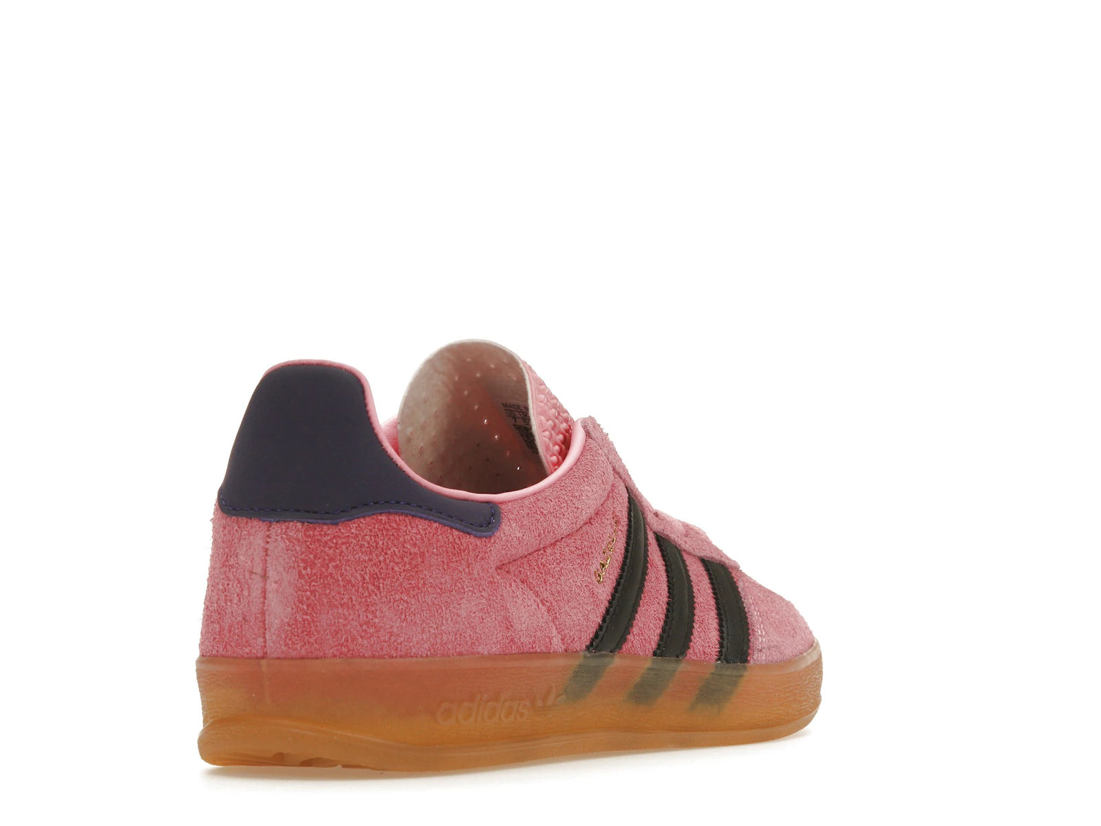 Adidas Gazelle Indoor Bliss Pink Purple Womens - Bliss Pink/Core Black/Collegiate Purple - IE7002 - 30
