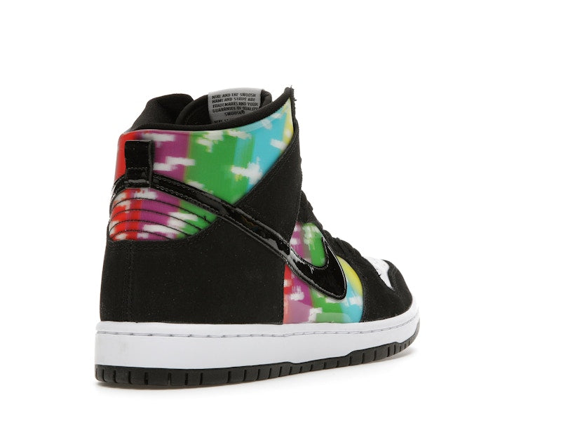 Nike SB Dunk High TV Signal - Black/Multi - CZ2253-100 - 30