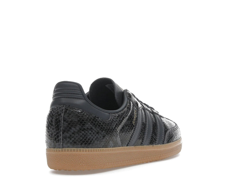 Adidas Samba OG Snakeskin Black - Core Black/Grey Six/Gum 3 - JQ3532 - 30