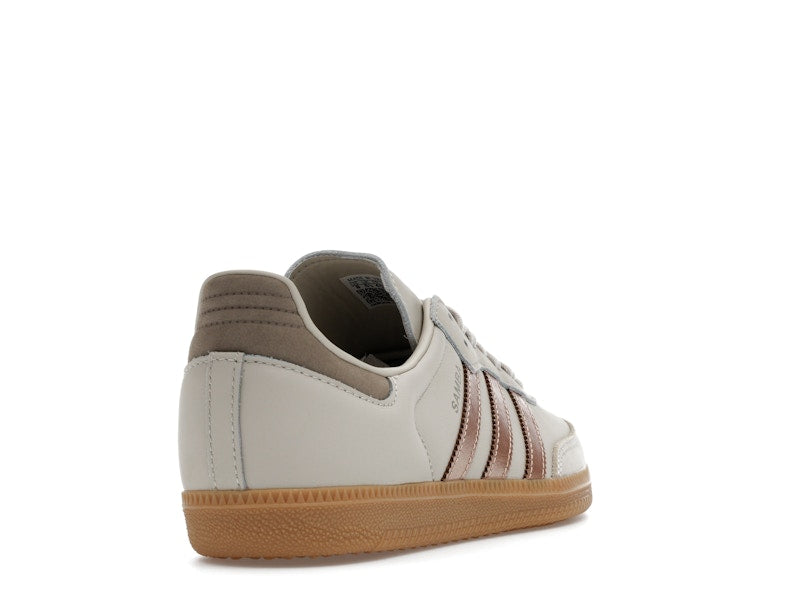 Adidas Samba OG Clear Brown Copper Metallic Putty Beige - Clear Brown/Copper Metallic/Putty Beige - JR7341 - 30