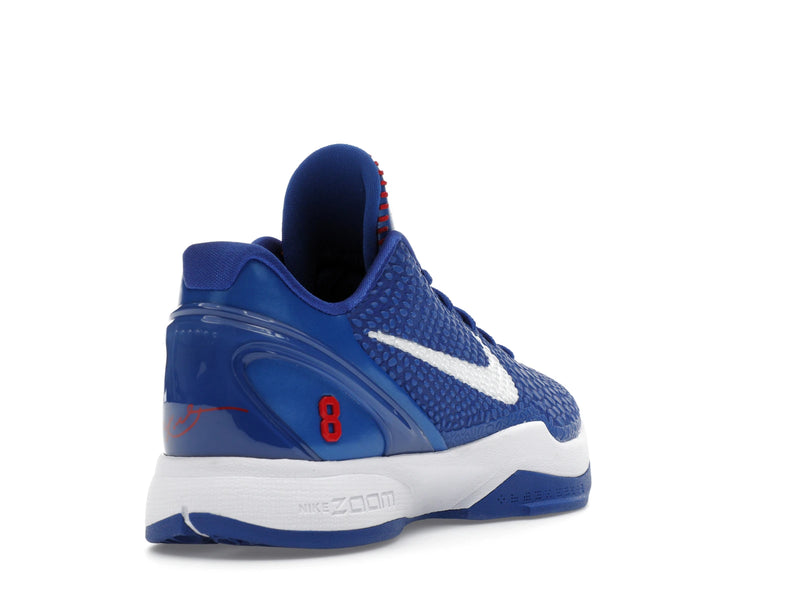 Nike Kobe 6 Protro Dodgers PE - Game Royal/White-University Red - CW2190-400 - 30