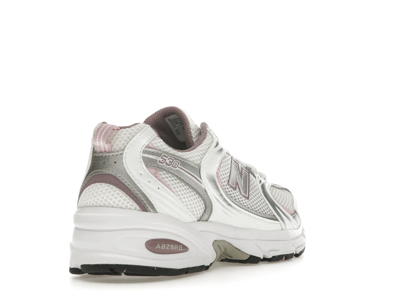 New Balance 530 Ice Wine - White/Silver Metallic/Ice Wine - MR530SGC - 30