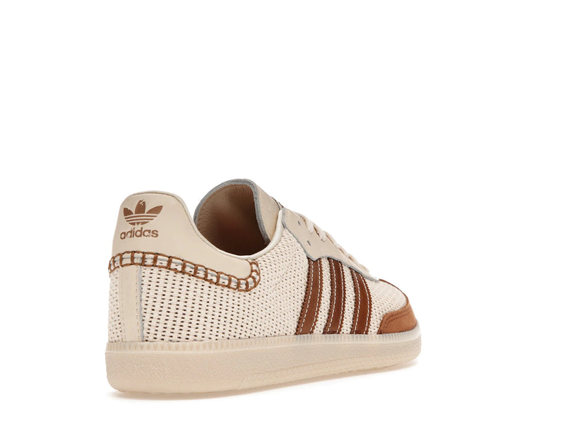 Adidas Samba Wales Bonner Cream White - Cream White/Brown/Cream White - FX7720 - 30