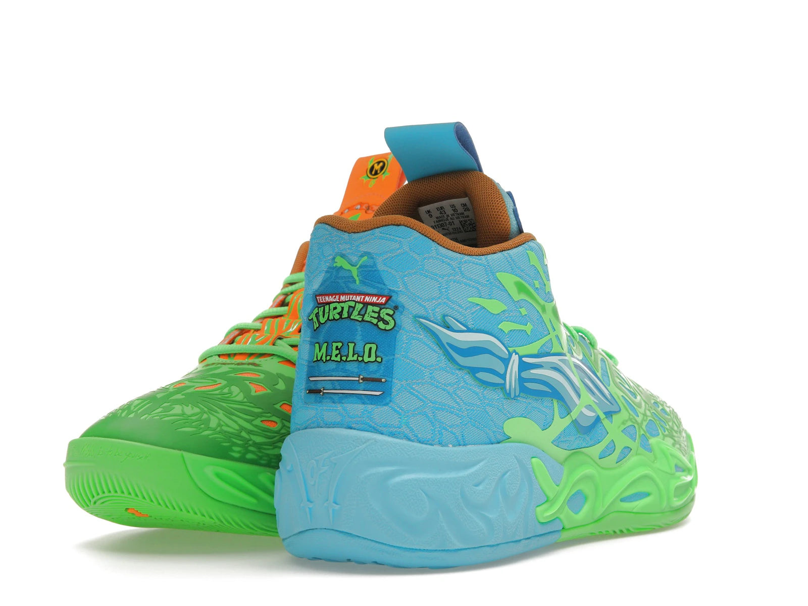 Puma Lamelo Ball Mb04 Teenage Mutant Ninja Turtles Leonardo And Michelangelo - view 30