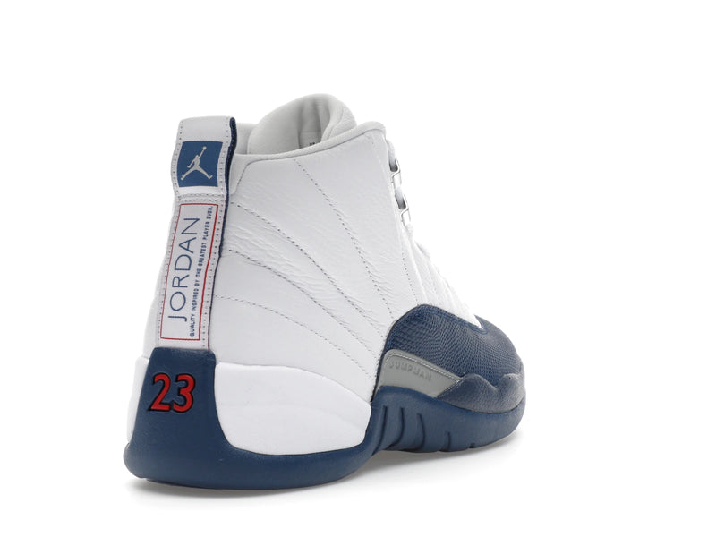 Air Jordan 12 Retro French Blue (2025) - White/French Blue-Metallic Silver-Varsity Red - CT8013-114 - 30