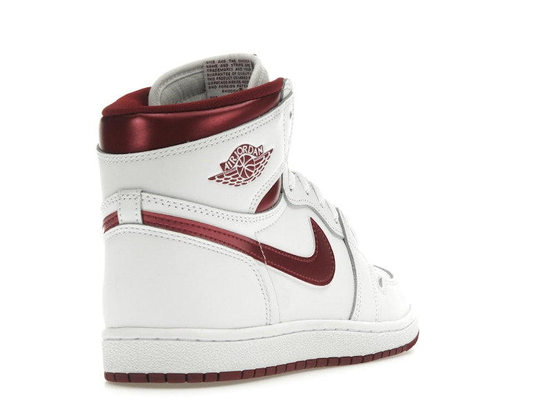 Air Jordan 1 Retro High 85 OG Metallic Burgundy - White/Team Red/White - BQ4422-161 - 30