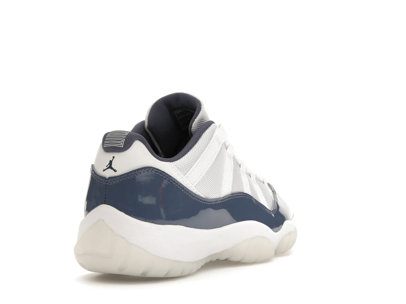 Air Jordan 11 Retro Low Midnight Navy (2024) - White/Midnight Navy/Diffused Blue/Football Grey - FV5104-104 - 30