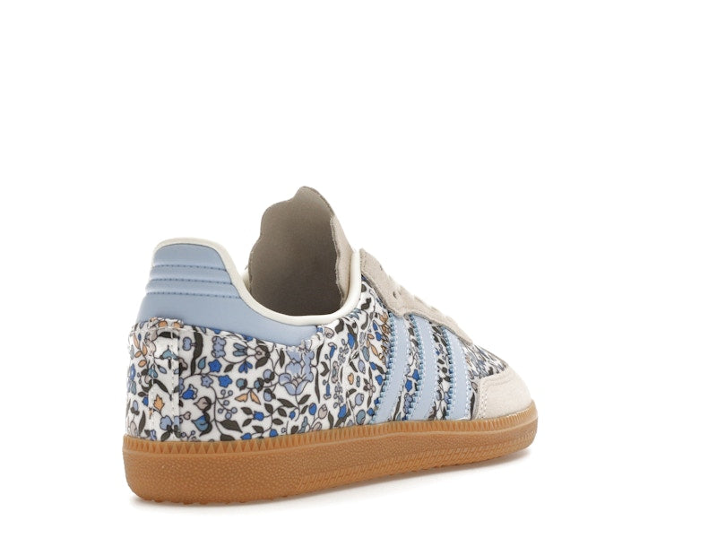 adidas Samba OG Liberty London Blue Floral (GS) - Blue/Off White/Gum - JP8080 - 30