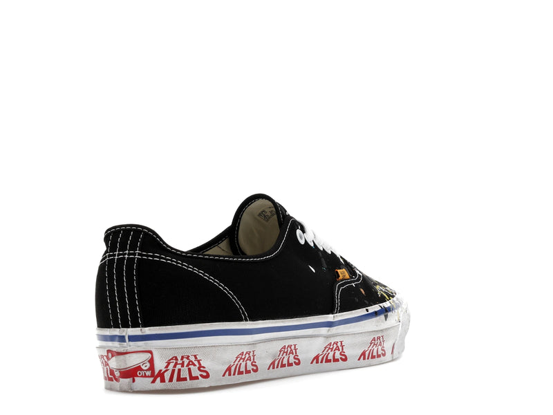 Vans Authentic Reissue 44 Gallery Dept Art That Kills Black - VN000EEUBLA - 30
