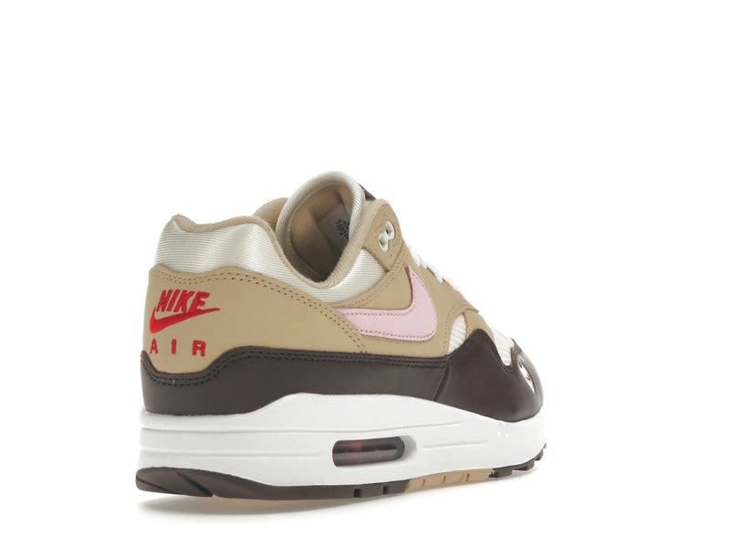 Nike Air Max 1 Valentines Day (2024) - Sail/Light Soft Pink/Coconut Milk/Varsity Red/Baroque Brown - FZ4346-200 - 30