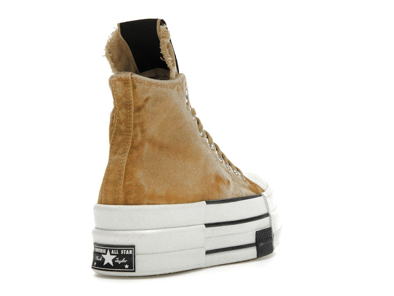 Converse DBL DRKSTAR Chuck Taylor All Star 70 Hi Rick Owens DRKSHDW Overdye Blonde - Ansicht 31