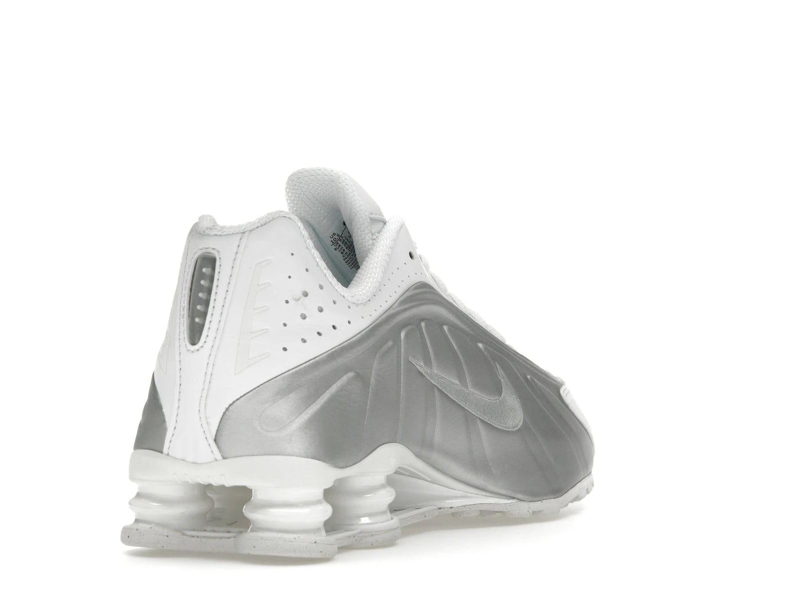 Nike Shox R4 White Bright Crimson Metallic Silver - White/White/Bright Crimson/Metallic Silver - HQ1988-101 - 30