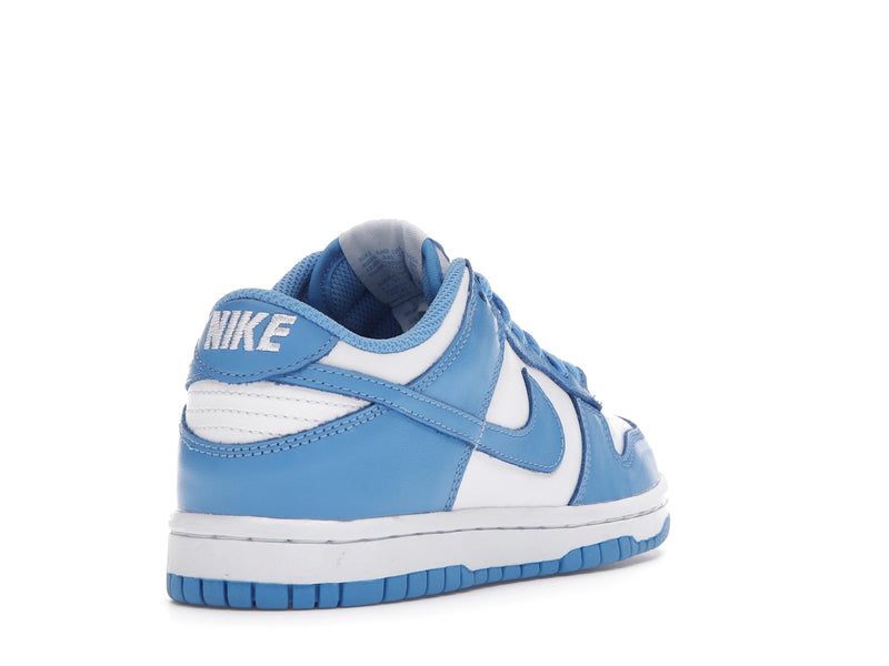 Nike Dunk Low Unc (2021) (GS) - White/University Blue-White - CW1590-103 - 30