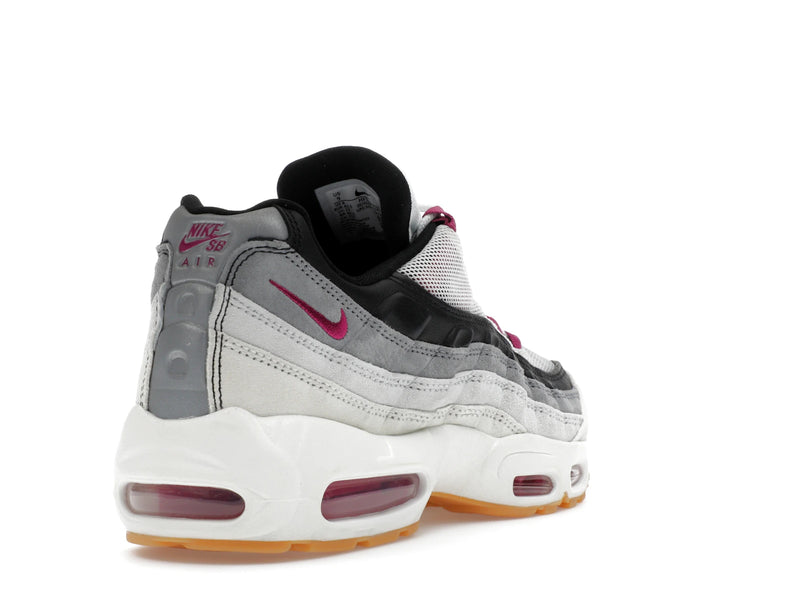 Nike Air Max 95 SB Cactus Flower - Summit White/Photon Dust/Cool Grey/Cactus Flower/Gum Yellow - HF7545-100 - 30