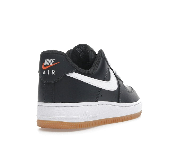 Nike Air Force 1 Low '07 LV8 Anthracite Gum - Anthracite/Gum Yellow/Safety Orange/White - II7630-001 - 30