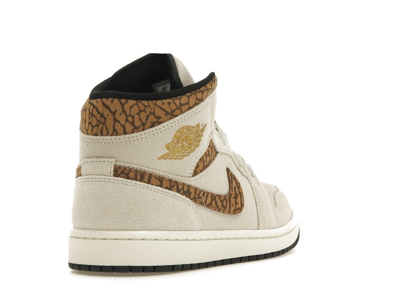 Air Jordan 1 Mid SE Brown Elephant - vue 30