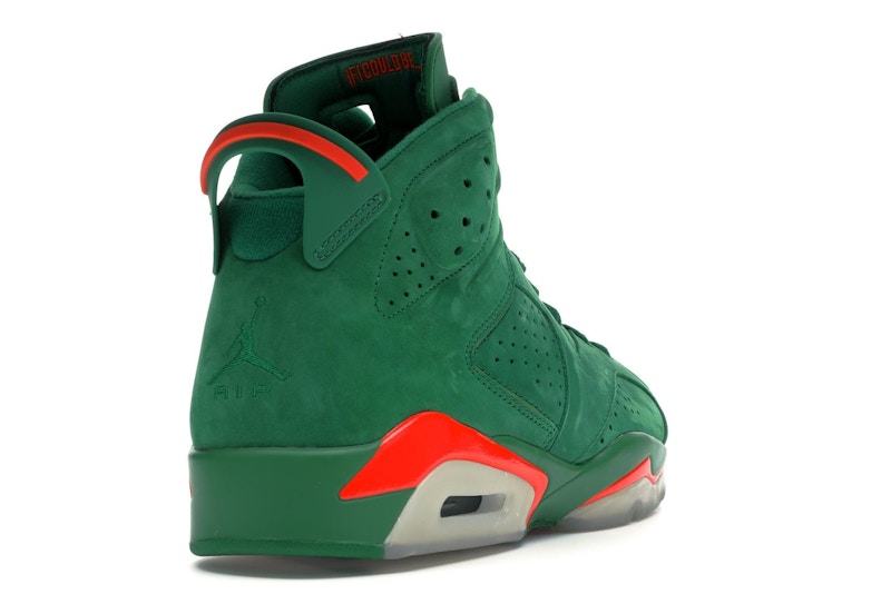Air Jordan 6 Retro Gatorade Green - Pine Green/Orange Blaze-Pine Green - AJ5986-335 - 30