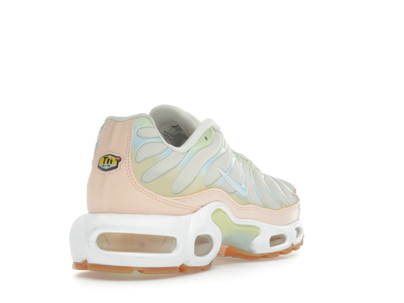 Nike Air Max Plus Crimson Tint (Women's) - Crimson Tint/Glacier Blue/Pale Ivory/White/Gum Yellow - DZ3671-800 - 30
