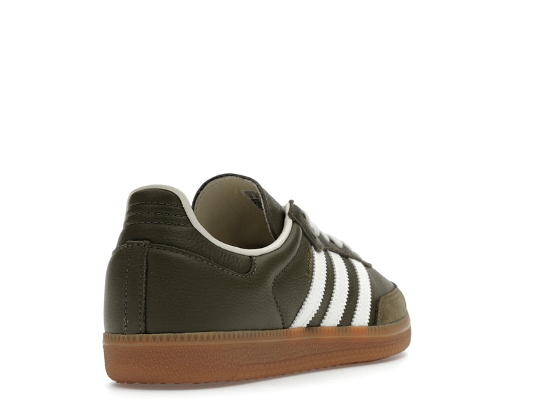 Adidas Samba OG Medium Raw Khaki Gum - Medium Raw Khaki/Off White/Gum - JR0890 - 30