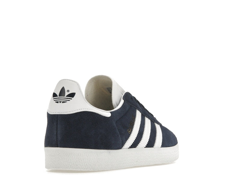 adidas Gazelle Navy White - Collegiate Navy/White/Gold Metallic - BB5478 - 30